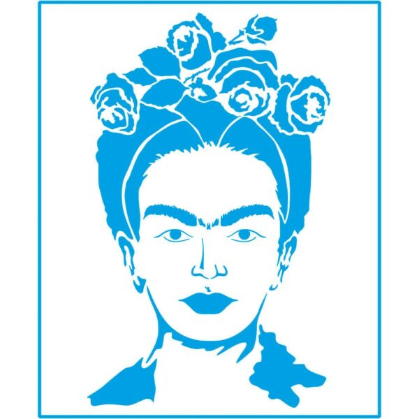 Stencil Frida Khalo