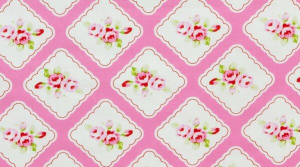 Framed Rosebuds - Pink